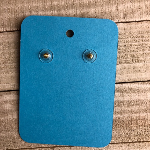 NWOT Earrings Dangle Earrings Aqua Blue White - Picture 7 of 7